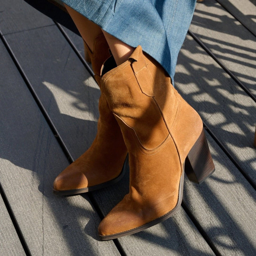 Juliette – Bottines à Petit Talon - Pastelle Boutique36Noir