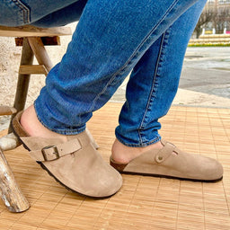 Solal Homme - Pastelle Boutique40Suede Taupe