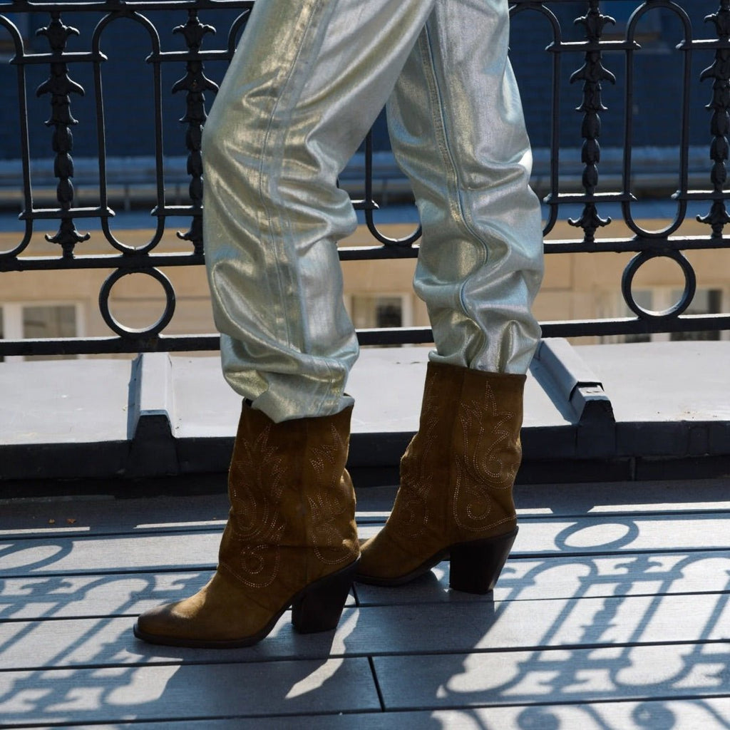 Valérie – Bottes Cuissardes à Enfiler - Pastelle Boutique36Camel