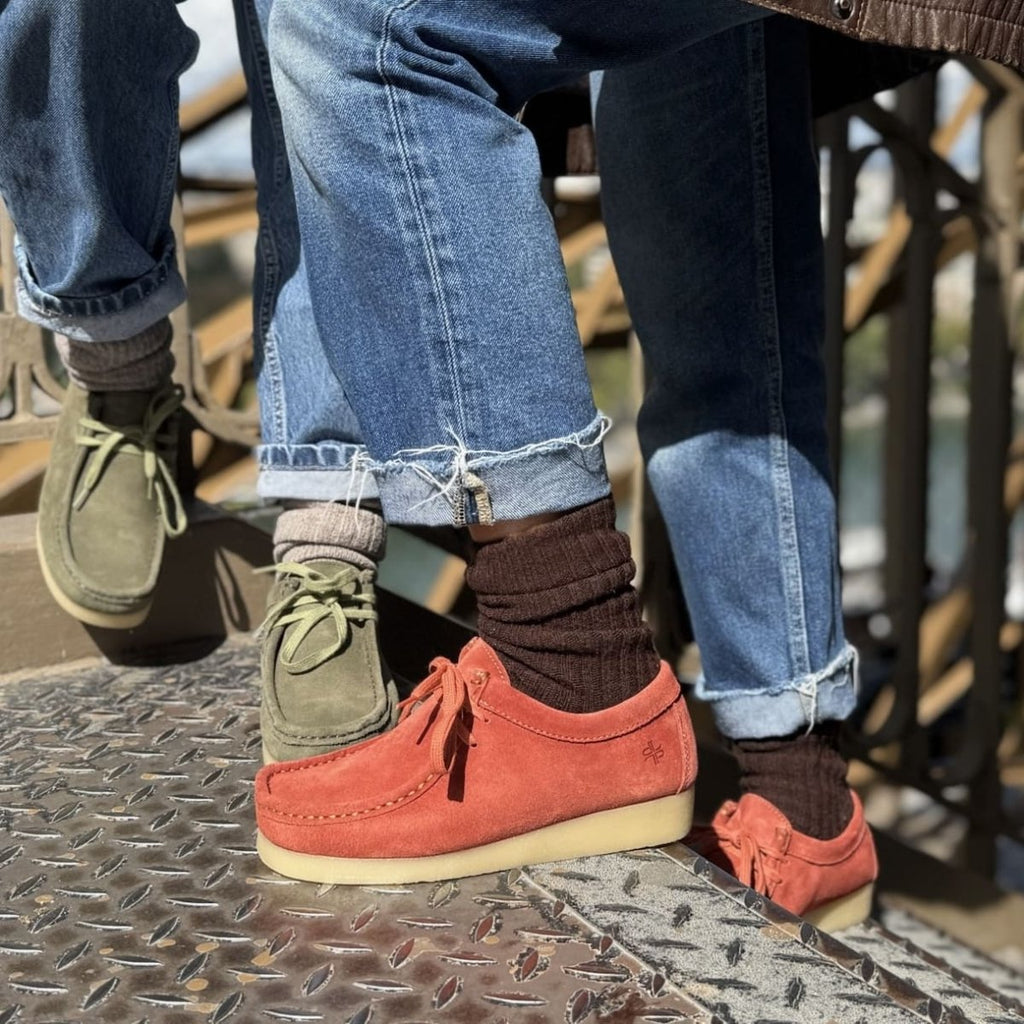 ZAP – Mocassins à Lacets en Daim, Semelle Crêpe Naturelle, Confort & Élégance - Pastelle Boutique36Taupe
