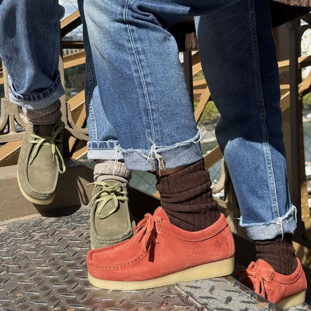 ZAP – Mocassins à Lacets en Daim, Semelle Crêpe Naturelle, Confort & Élégance - Pastelle Boutique36Taupe