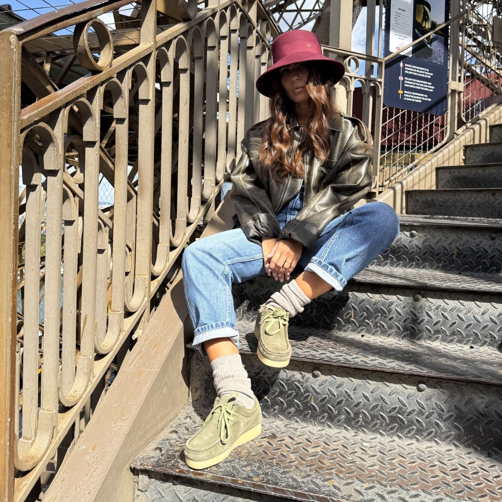 ZAP – Mocassins à Lacets en Daim, Semelle Crêpe Naturelle, Confort & Élégance - Pastelle Boutique36Taupe